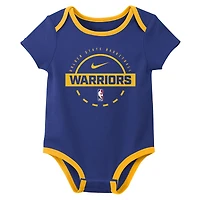 Ensemble deux pièces Nike Golden State Warriors pour bébé et nouveau-né