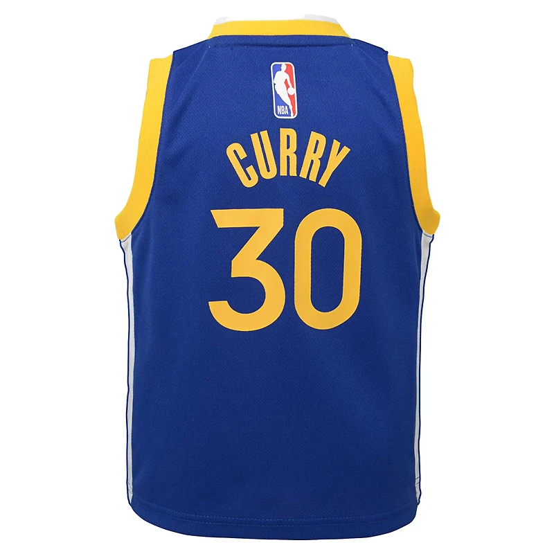 Maillot Nike Stephen Curry Royal Golden State Warriors Swingman pour bébé - Édition Icon