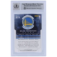 Klay Thompson Golden State Warriors Autographed 2012-13 Panini Brilliance #271 Beckett Fanatics Witnessed Authenticated 10 Rookie Card