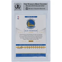 Carte de recrue Panini Hoops #232 Beckett 2012-13 autographiée par Klay Thompson des Golden State Warriors, carte de recrue authentifiée 10 par les fanatiques de Beckett
