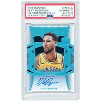 Klay Thompson Golden State Warriors Autographed 2024-25 Panini Eminence Elegant Marks Platinum #EM-KLA #1/1 PSA Authenticated Auto 10 Card