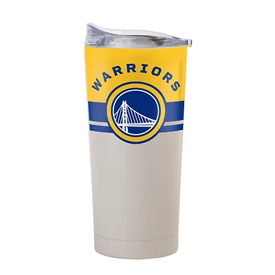 Gobelet isotherme Logo Brands Golden State Warriors Horizon de 59 cl (20 oz) avec revêtement en poudre