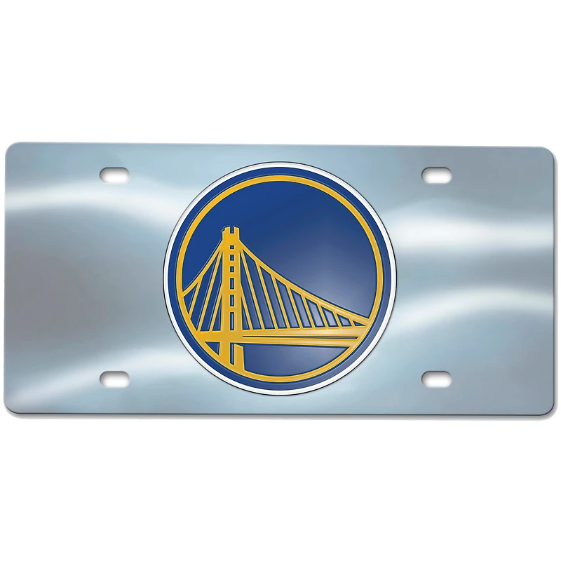 Plaque d'immatriculation moulée sous pression Logo Brands Golden State Warriors
