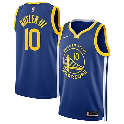 Male Nike Jimmy Butler III Royal Golden State Warriors Swingman Player Jersey - Icon Edition