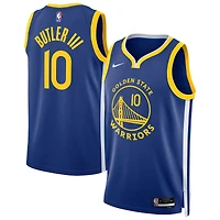 Maillot Nike Jimmy Butler III Royal des Golden State Warriors pour homme - Édition Icon