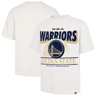 T-shirt blanc pour homme '47 Golden State Warriors City Edition Shifty Foundation