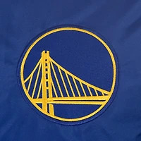 Veste réversible en laine entièrement zippée JH Design Royal Golden State Warriors pour homme