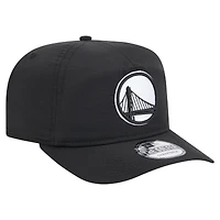 Casquette ajustable de golfeur de tous les jours Golden State Warriors de New Era pour homme, noire