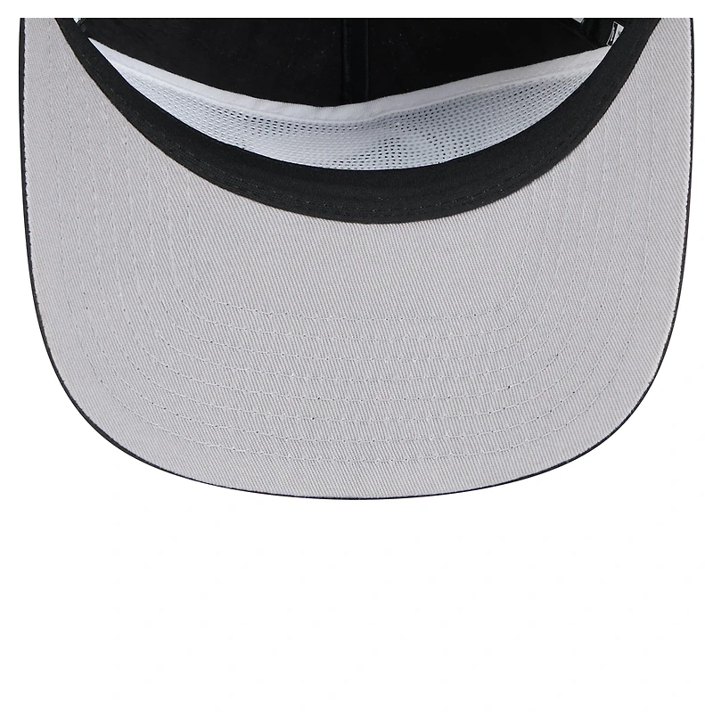 Casquette ajustable de golfeur de tous les jours Golden State Warriors de New Era pour homme, noire