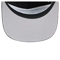 Casquette ajustable de golfeur de tous les jours Golden State Warriors de New Era pour homme, noire