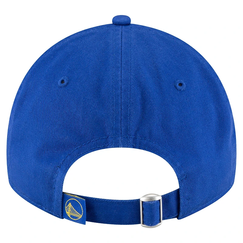 Casquette ajustable New Era Royal Golden State Warriors 9TWENTY 2.0 pour homme