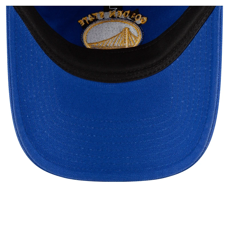 Casquette ajustable New Era Royal Golden State Warriors 9TWENTY 2.0 pour homme