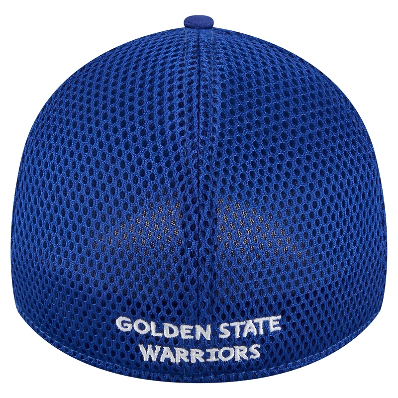 Casquette New Era Royal Golden State Warriors Subtle Camo 39THIRTY Flex pour homme