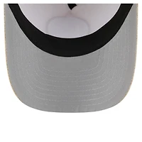 Casquette ajustable 9FORTY en tissu tissé par injection Golden State Warriors de New Era pour homme