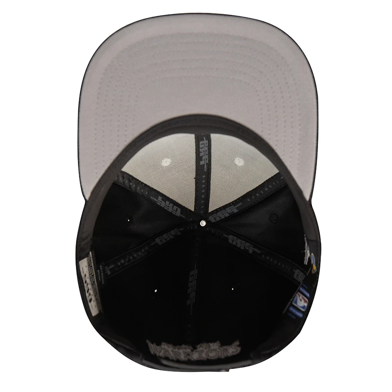 Casquette Snapback en molleton français Golden State Warriors Pro Standard pour homme en crème
