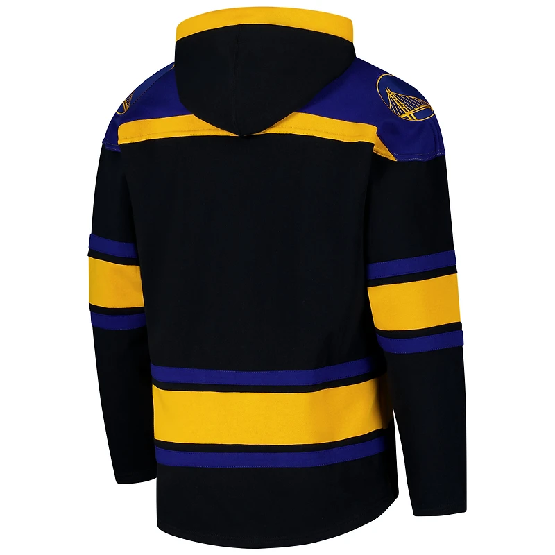 Sweat à capuche lacets noir/or Golden State Warriors '47 pour homme