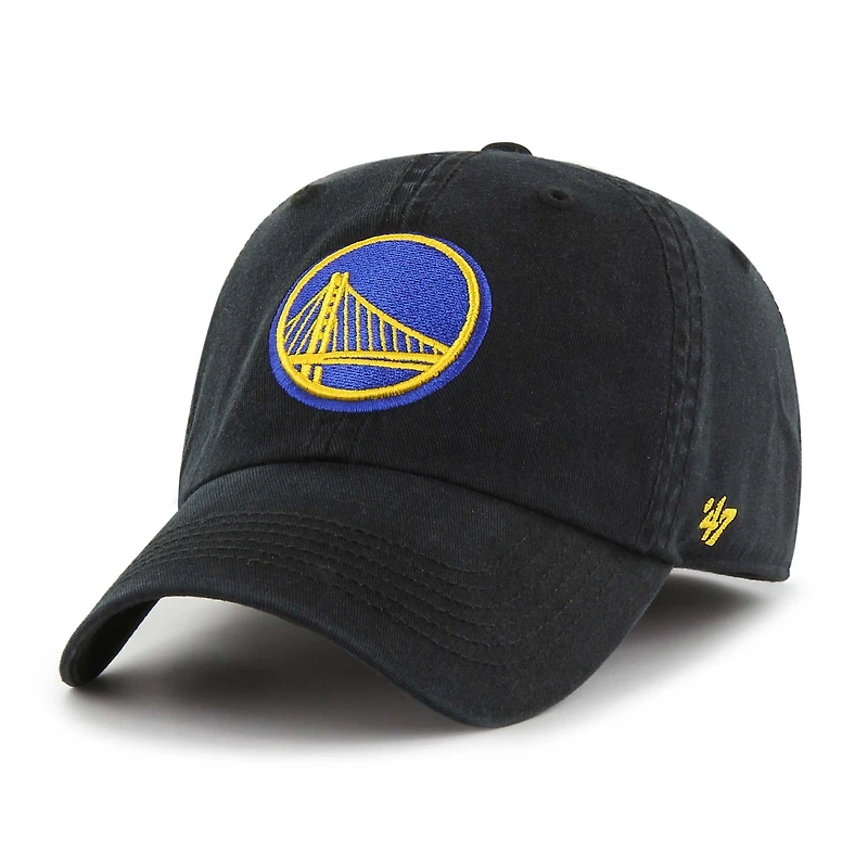 TEI WARIOR BLACK WARRIORS ON BACK NBA CLASSIC FRANCHISE FITTED HAT HATMENFIT