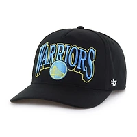 Men's '47 Black Golden State Warriors Every Time Past Champs Hitch Adjustable Hat
