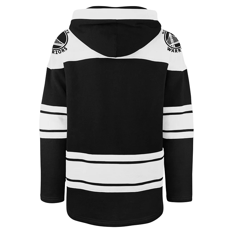 Sweat à capuche lacets noir Golden State Warriors '47 pour hommes