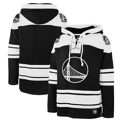 Sweat à capuche lacets noir Golden State Warriors '47 pour hommes