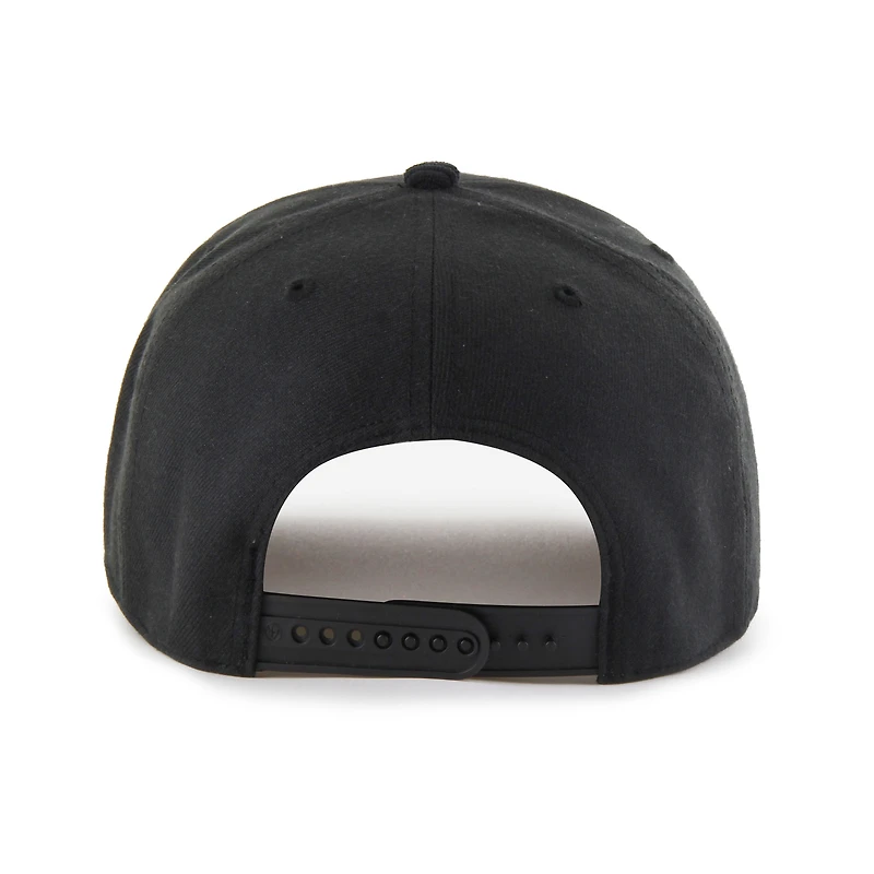Men's '47 Black Golden State Warriors Nothing But Net Hitch Adjustable Hat