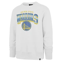 Sweat-shirt à enfiler Spotlight Headline pour homme, couleur crème, Golden State Warriors, taille grande et