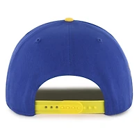 Casquette ajustable Dropshadow Rope Hitch pour homme, modèle Royal/Gold Golden State Warriors, modèle 47