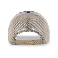 Casquette ajustable Wabash Patch Clean Up pour homme, modèle Royal/Tan, Golden State Warriors, 1947