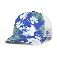 Men's '47  Royal Golden State Warriors Beach Side Trucker Adjustable Hat