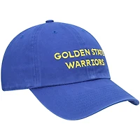 Casquette réglable '47 Royal Golden State Warriors Clean Up Wordmark pour homme