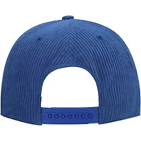 Casquette ajustable à cordon de serrage pour homme '47 Royal Golden State Warriors Double Header Sidepatch