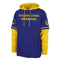 Sweat à capuche pour homme '47 Royal Golden State Warriors Trifecta Shortstop