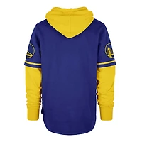 Sweat à capuche pour homme '47 Royal Golden State Warriors Trifecta Shortstop