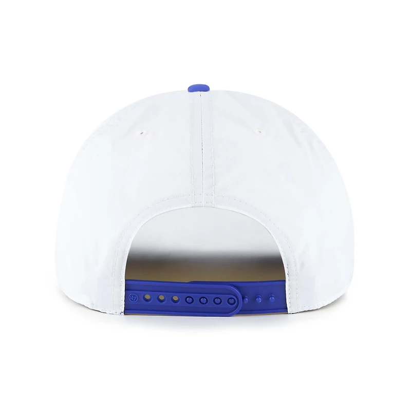 Men's '47 White/Royal Golden State Warriors Tribute Two-Tone Hitch Adjustable Hat