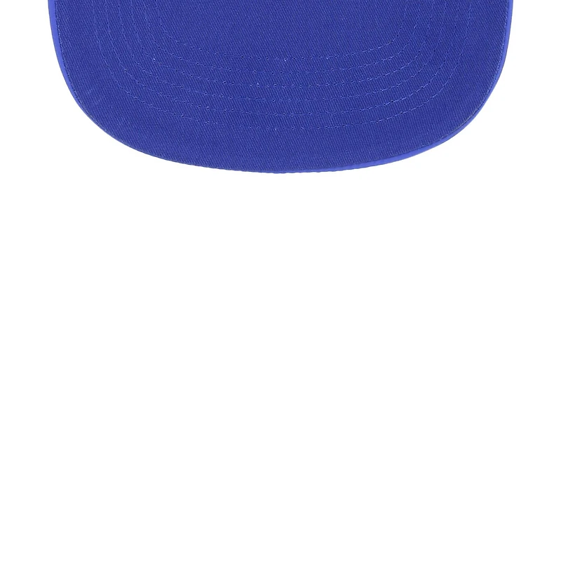 Men's '47 White/Royal Golden State Warriors Tribute Two-Tone Hitch Adjustable Hat