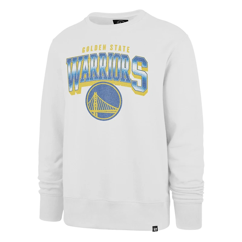 Sweat-shirt à capuche blanc « 47 » pour homme Golden State Warriors Spotlight Headline
