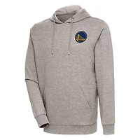 Sweat à capuche Action pour homme Antigua Oatmeal Golden State Warriors