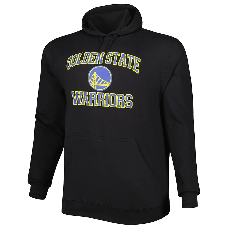 Sweat à capuche Golden State Warriors Big & Tall Heart Soul noir pour homme