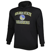 Sweat à capuche Golden State Warriors Big & Tall Heart Soul noir pour homme