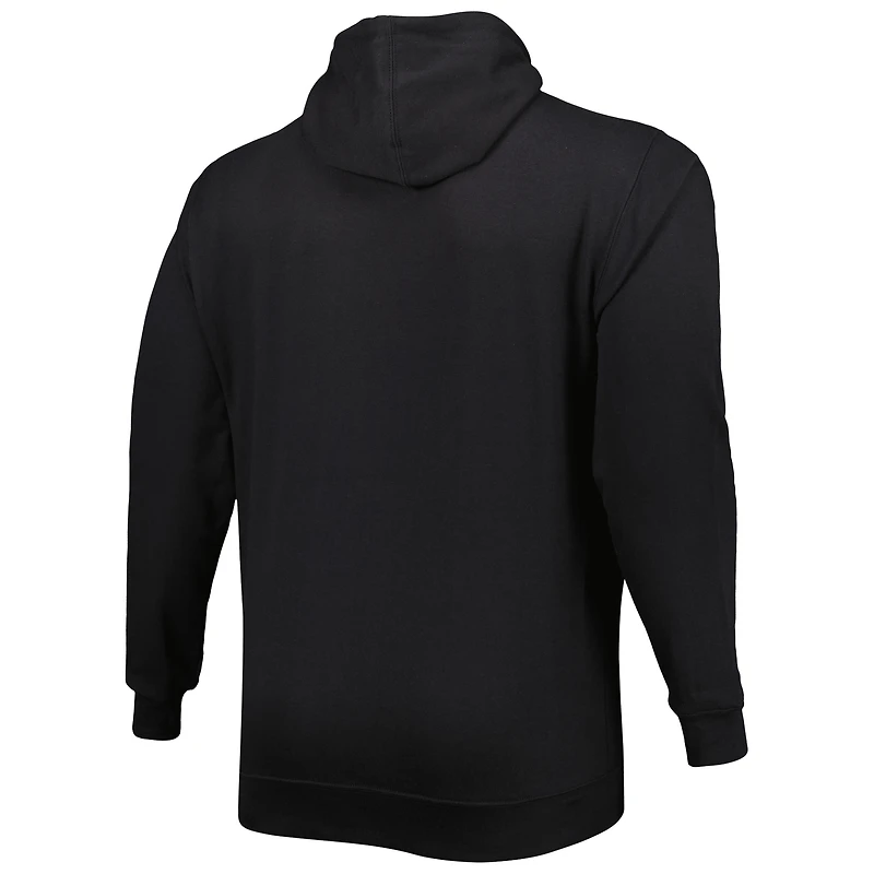 Sweat à capuche Golden State Warriors Big & Tall Heart Soul noir pour homme