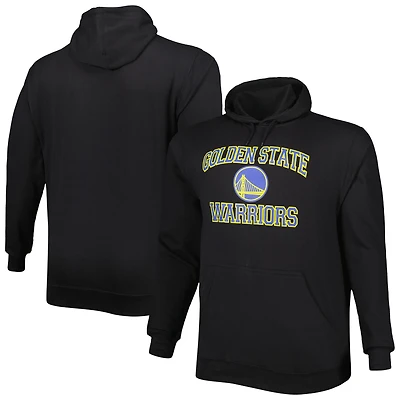 Sweat à capuche Golden State Warriors Big & Tall Heart Soul noir pour homme