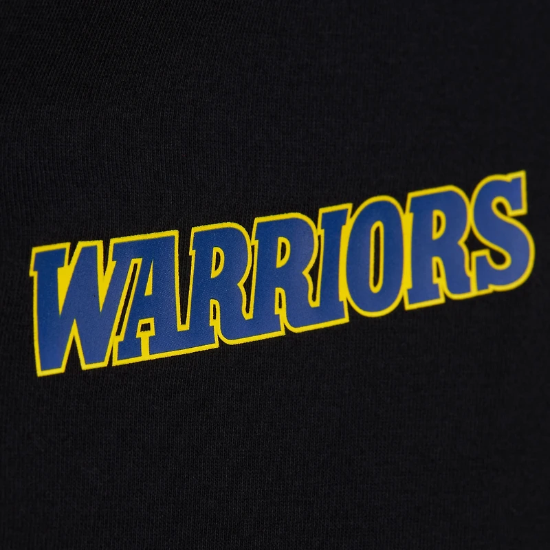 T-shirt noir pour homme de la collection Black Out des Golden State Warriors