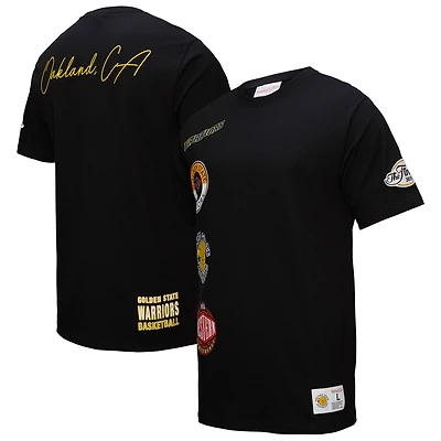 Men's Black Golden State Warriors Out Collection Vintage Premium T-Shirt