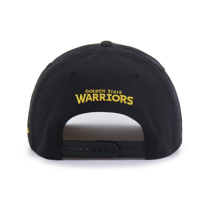Men's Brand Seen by '47 Black Golden State Warriors Sorry I Was Hooping Hitch Adjustable Hat