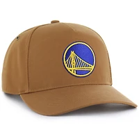 Casquette ajustable Carhartt x '47 marron Golden State Warriors pour homme