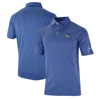 Men's Columbia  Blue Golden State Warriors FW23 Omni-Wick Club Invite II Polo