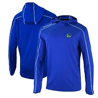 Men's Columbia  Royal Golden State Warriors Shotgun Pullover Hoodie