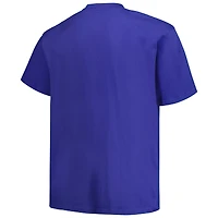 Men's Fanatics Royal/Gold Golden State Warriors Big & Tall Short Sleeve Long T-Shirt Set