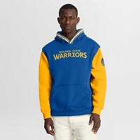 Sweat à capuche Fanatics Royal/Gold Golden State Warriors Half Court Shot Clock Fastbreak pour homme