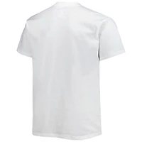 Ensemble de deux t-shirts Fanatics Royal/Blanc Golden State Warriors Big & Tall pour hommes